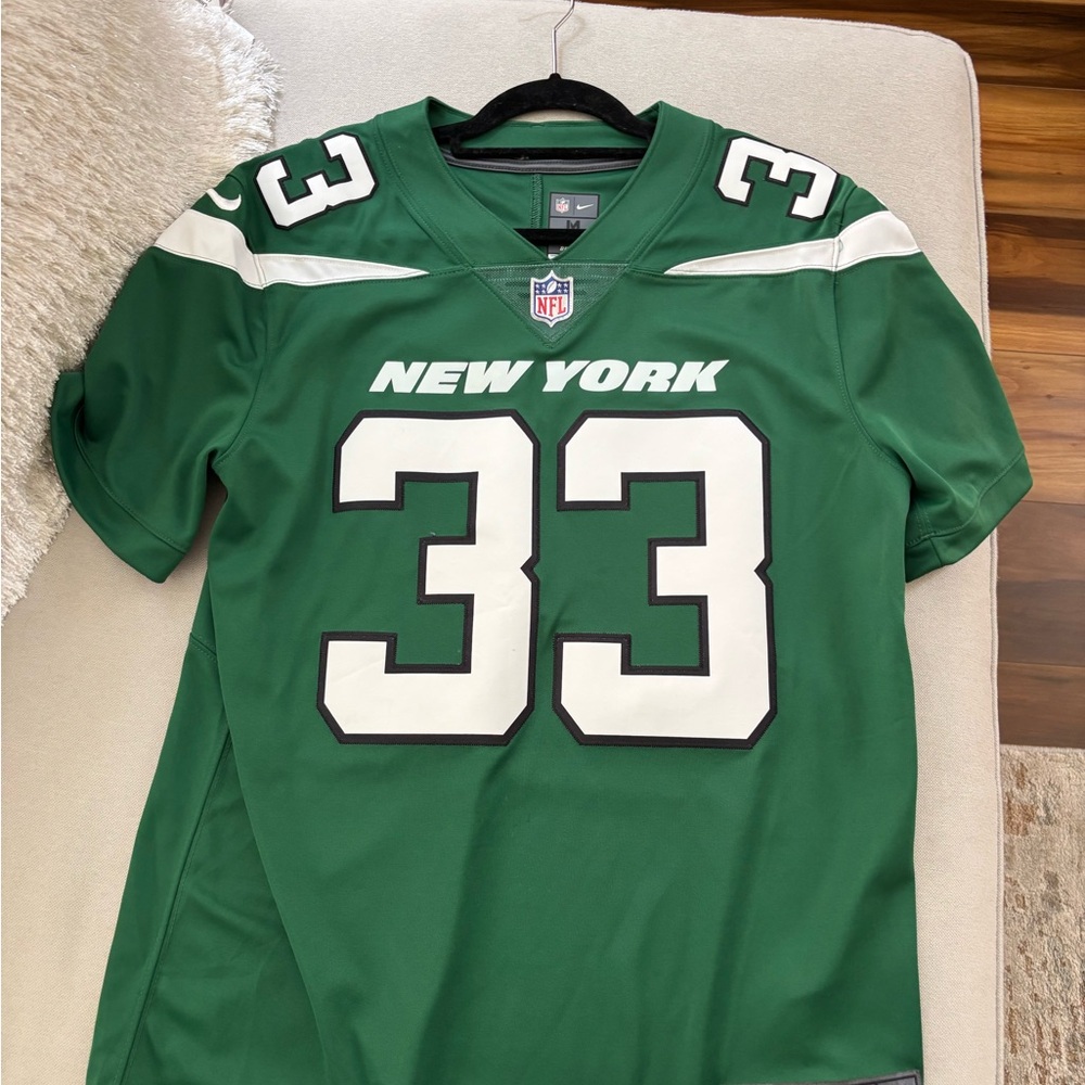 NFL Green Jets Jersey Authentic Team Shirt